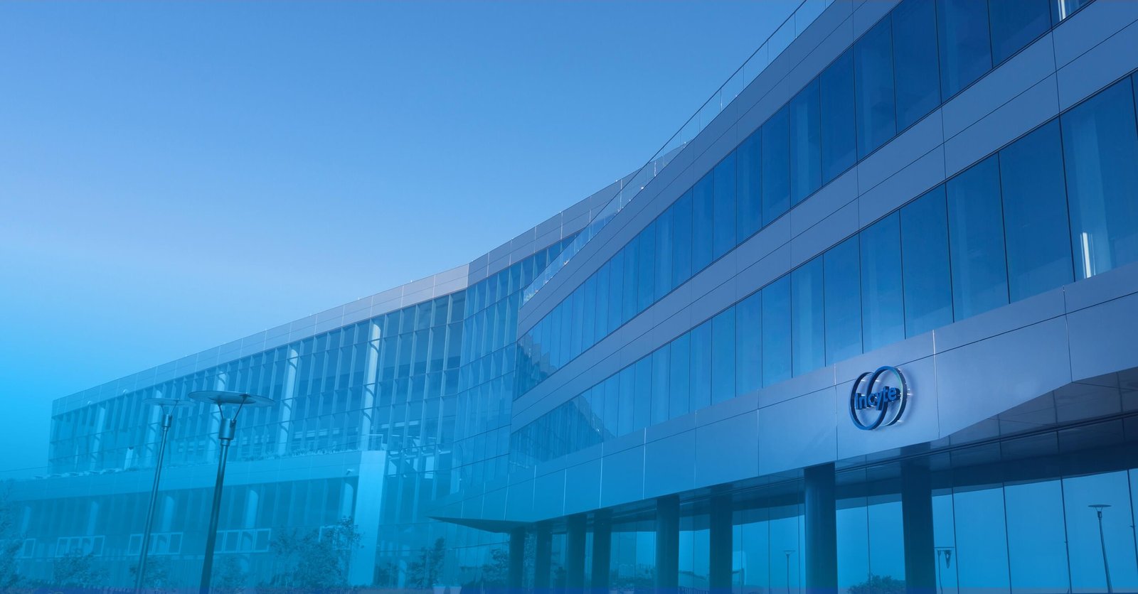 Outside of the Incyte headquarters in Wilmington, Delaware